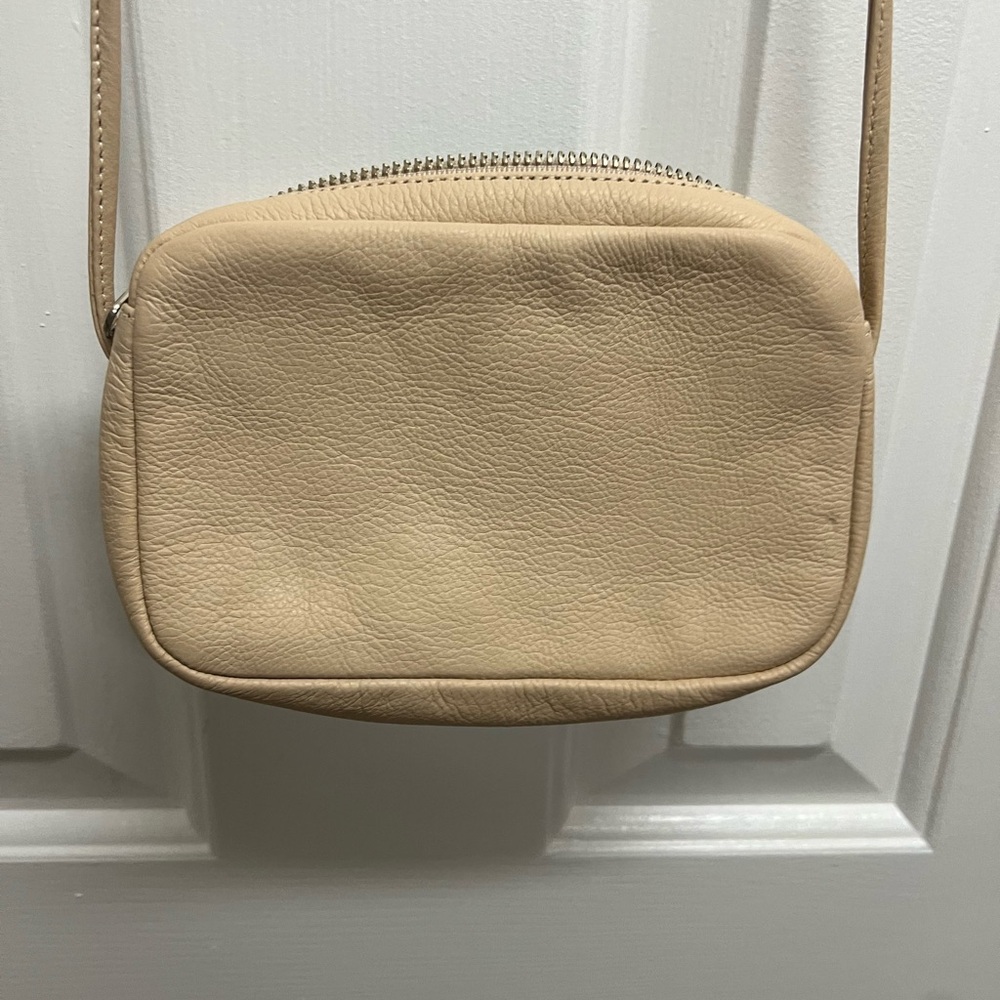 Baggu Small Leather Crossbody Bag